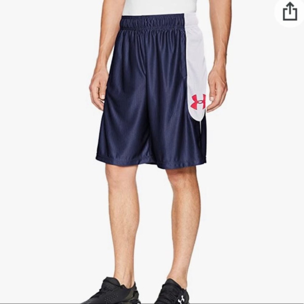 NWT UA Men’s Perimeter 11” Basketball Shorts Sz M